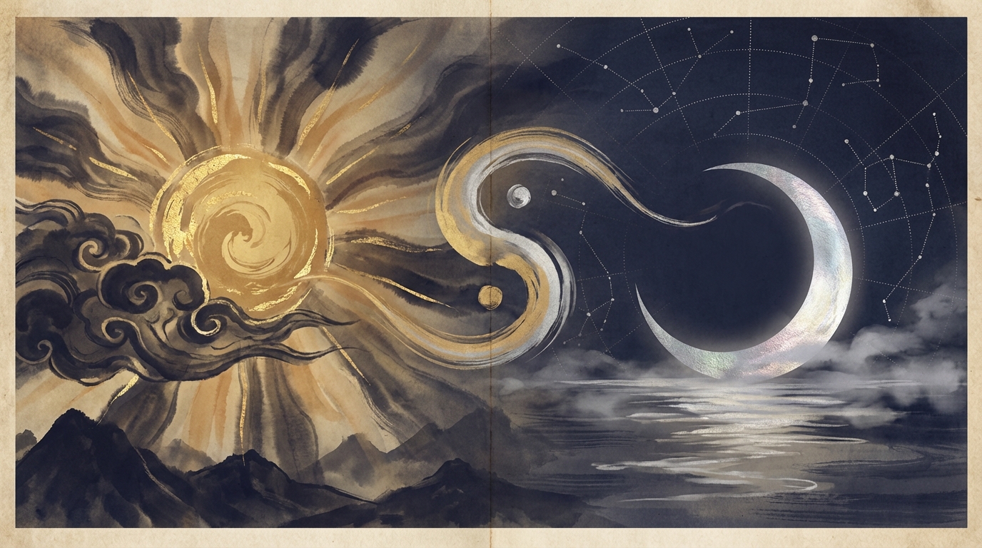 太陽太陰：命盤裡的日月傳奇，你是白天組還是夜晚組？