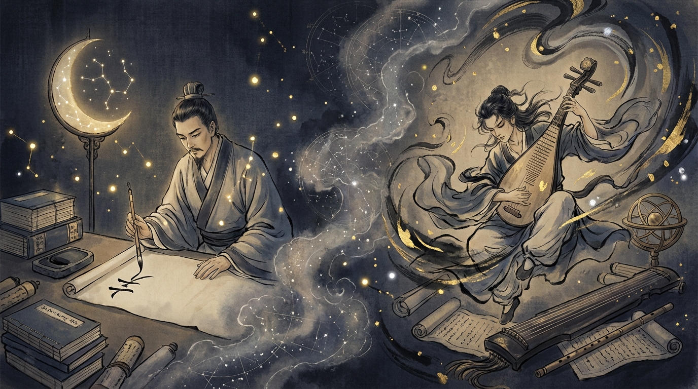 文昌文曲：命盤裡的「才華之星」，你是文昌型還是文曲型？